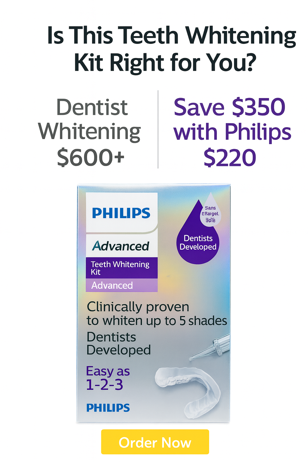 Phillips Teeth Whitening System